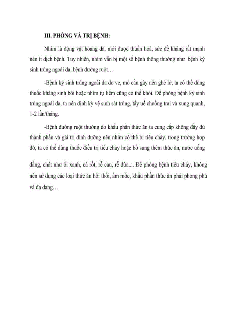 image for page Kỹ thuật nuôi nhím