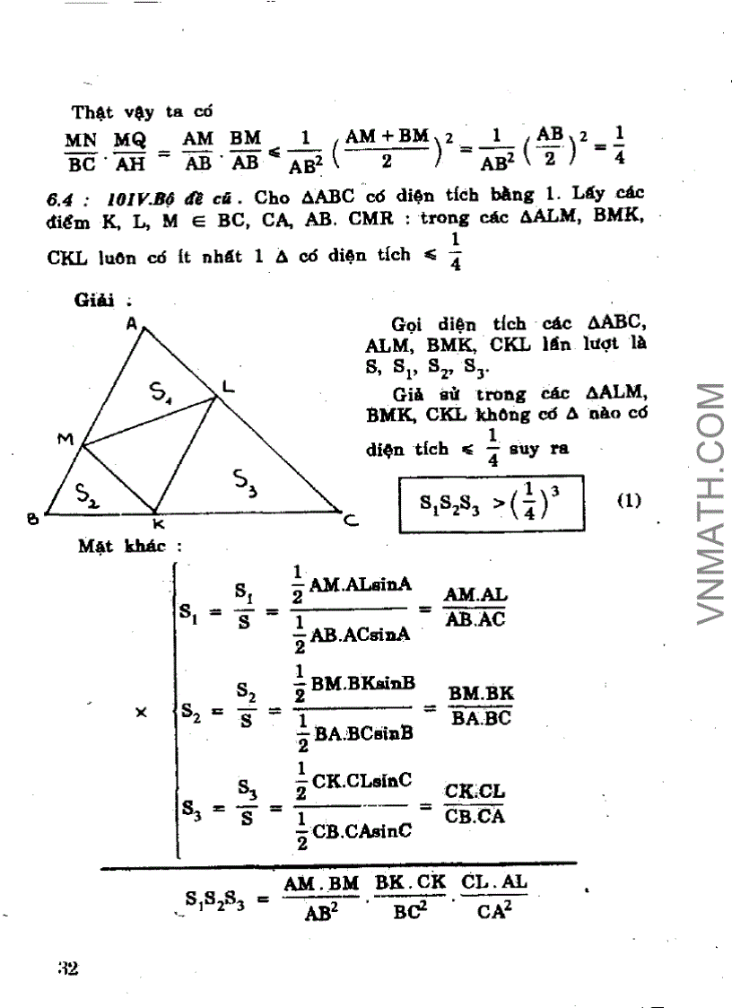 image for page Phương pháp kỹ thuật bất đẳng thức của Trần Phương sách hiếm