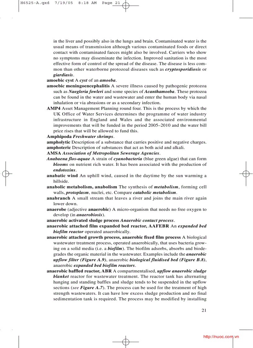 image for page Dictionary of water and waste management