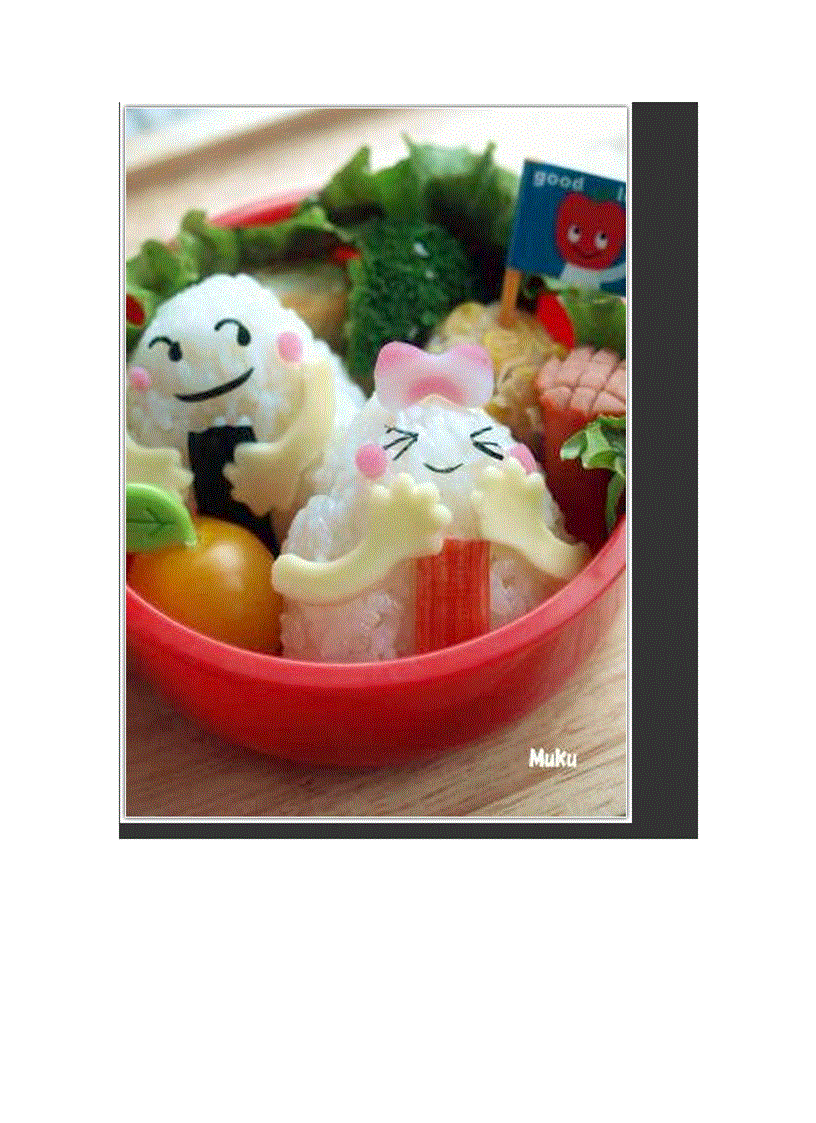 image for page Trang trí hộp cơm ngộ nghĩnh