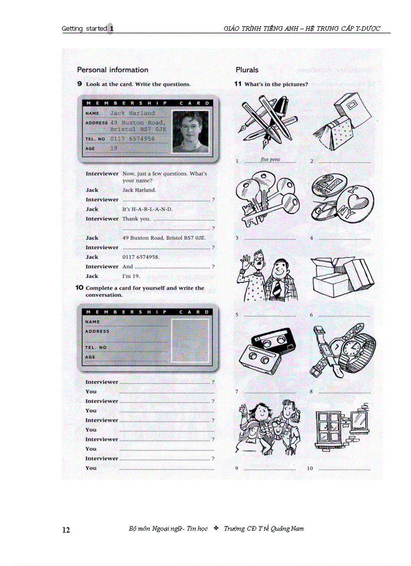 image for page Giáo trình tiếng anh lifeline dành cho hệ đại học phần 2 2