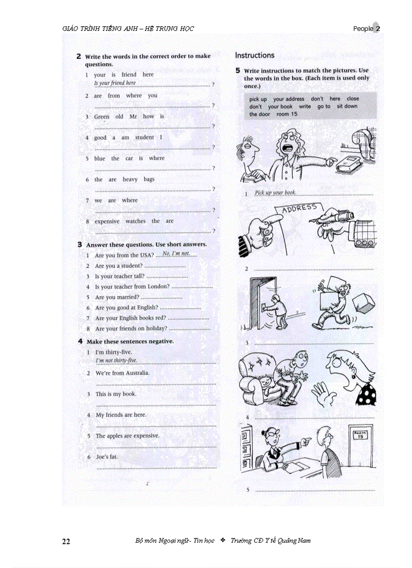 image for page Giáo trình tiếng anh lifeline dành cho hệ đại học phần 1