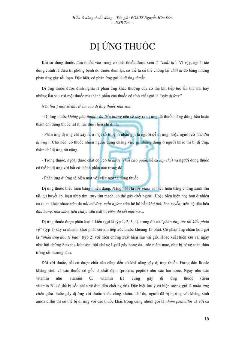 image for page Hiểu và dùng thuốc đúng cách