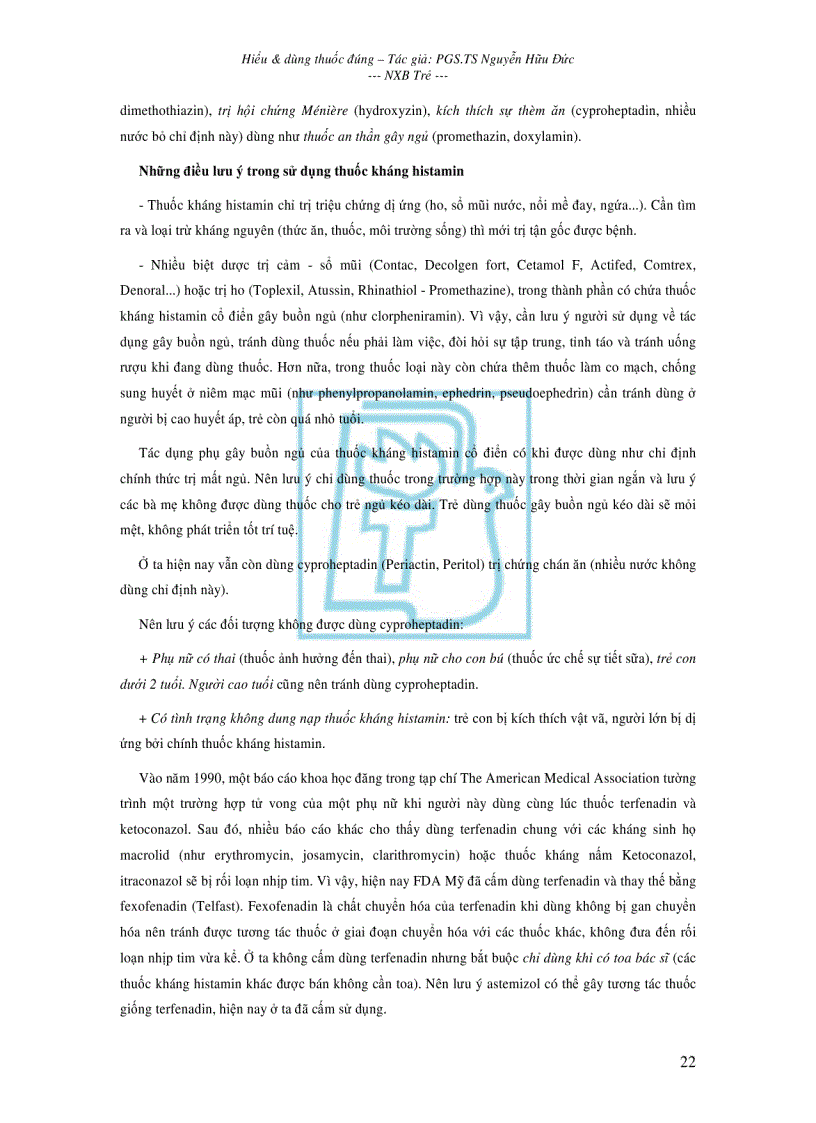 image for page Hiểu và dùng thuốc đúng cách