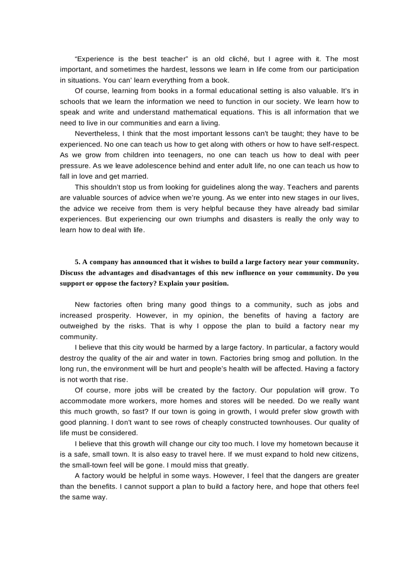 image for page 120 Essay TOEFL Ibt Collection