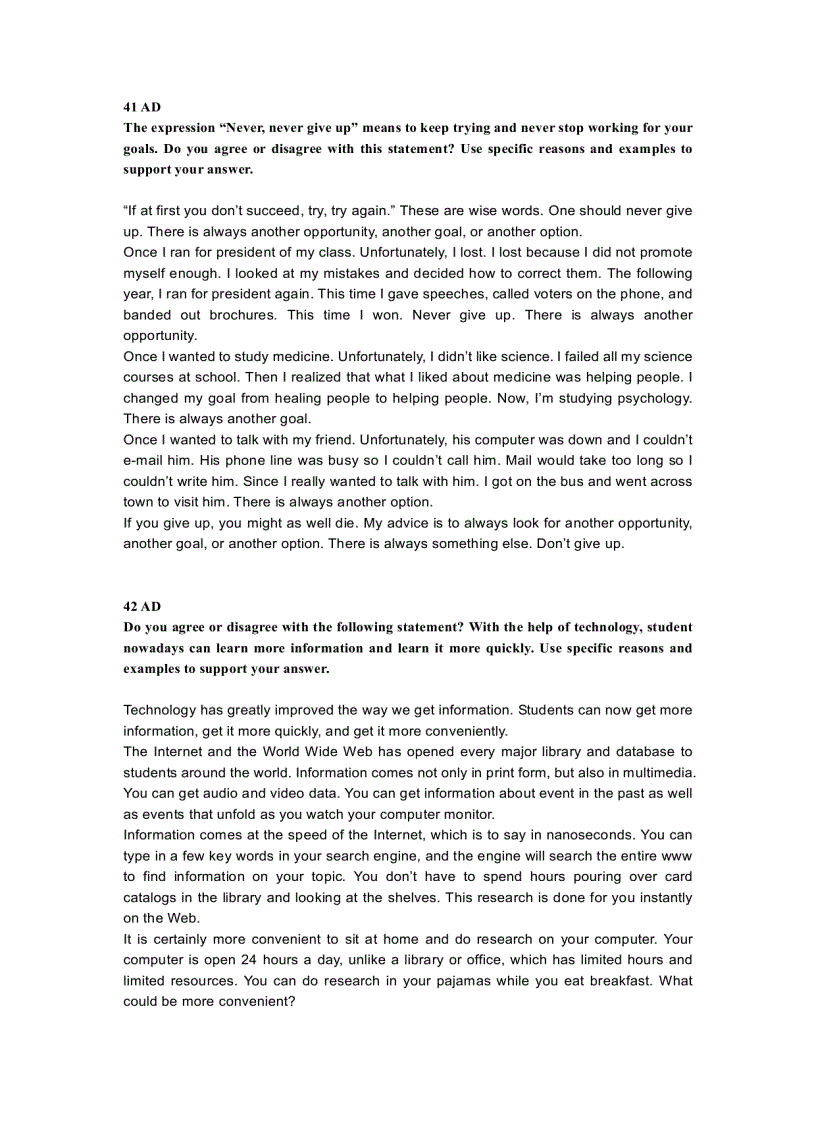 image for page 120 Essay TOEFL Ibt Collection