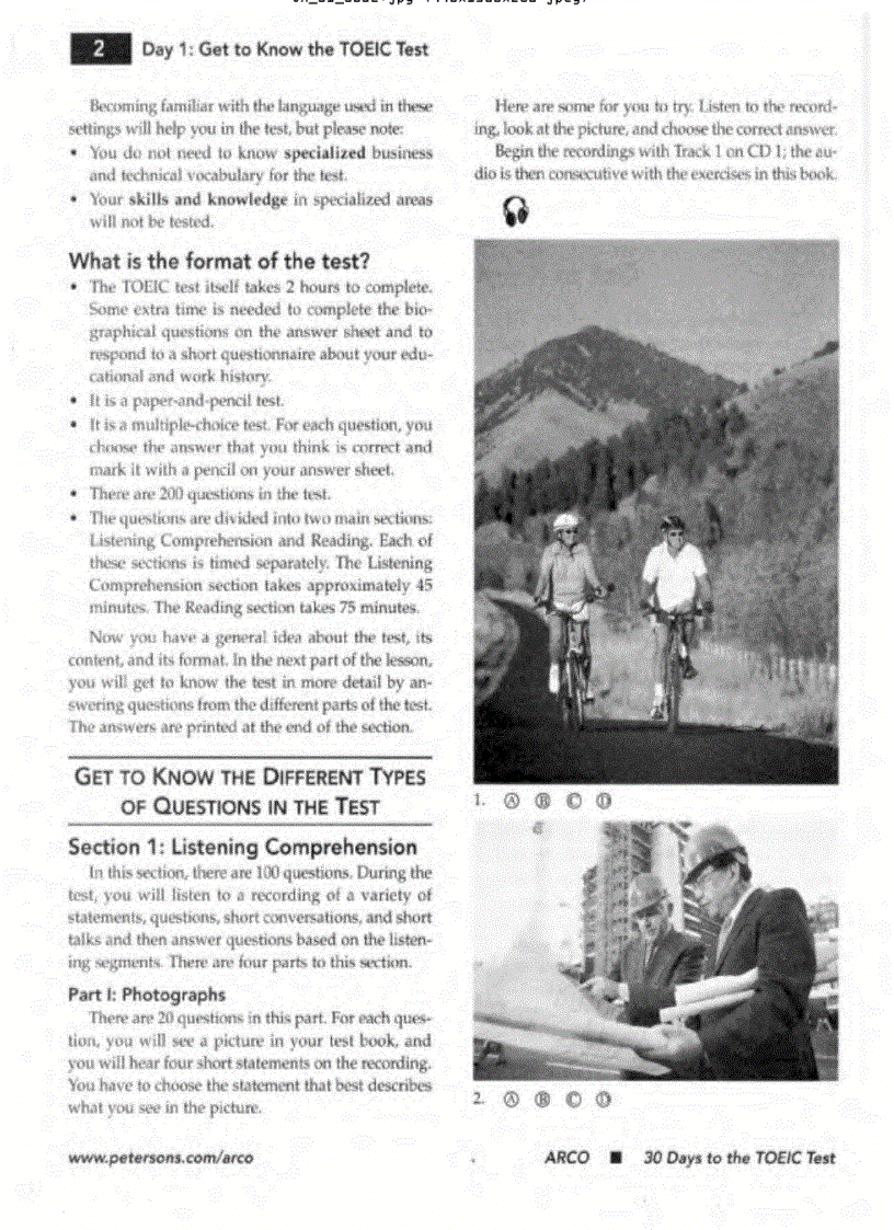 image for page Ebook 30 Day to the Toeic Test