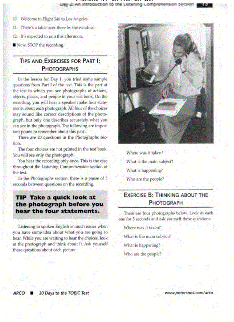 image for page Ebook 30 Day to the Toeic Test