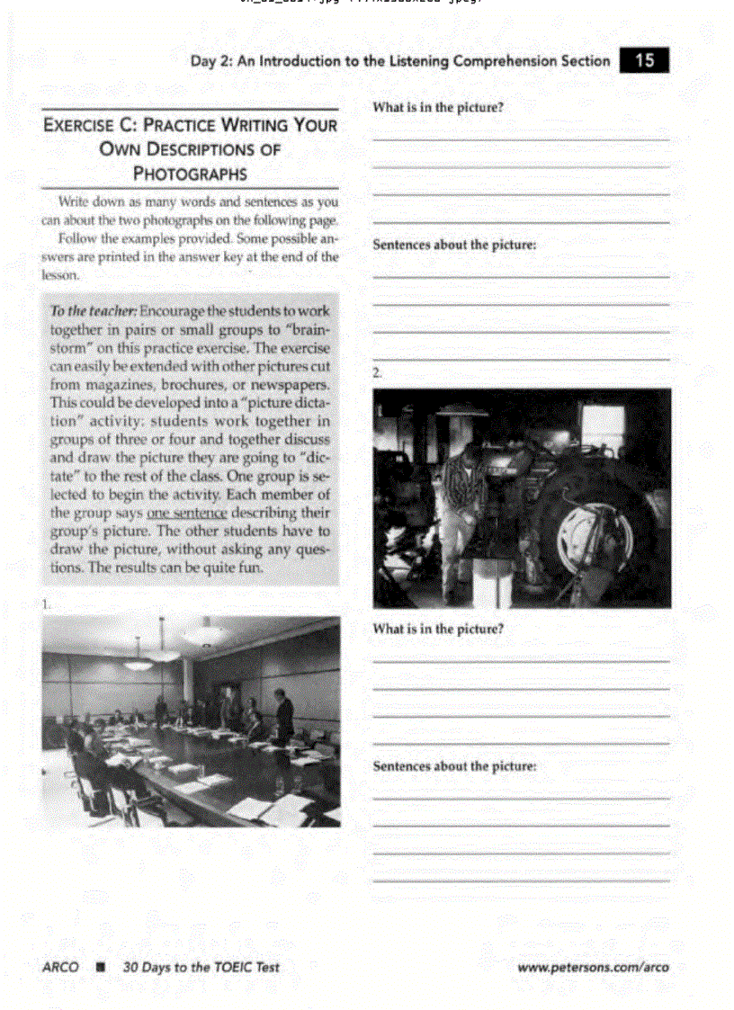 image for page Ebook 30 Day to the Toeic Test