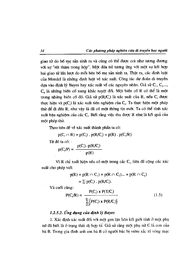 image for page Tài liệu di truyền học