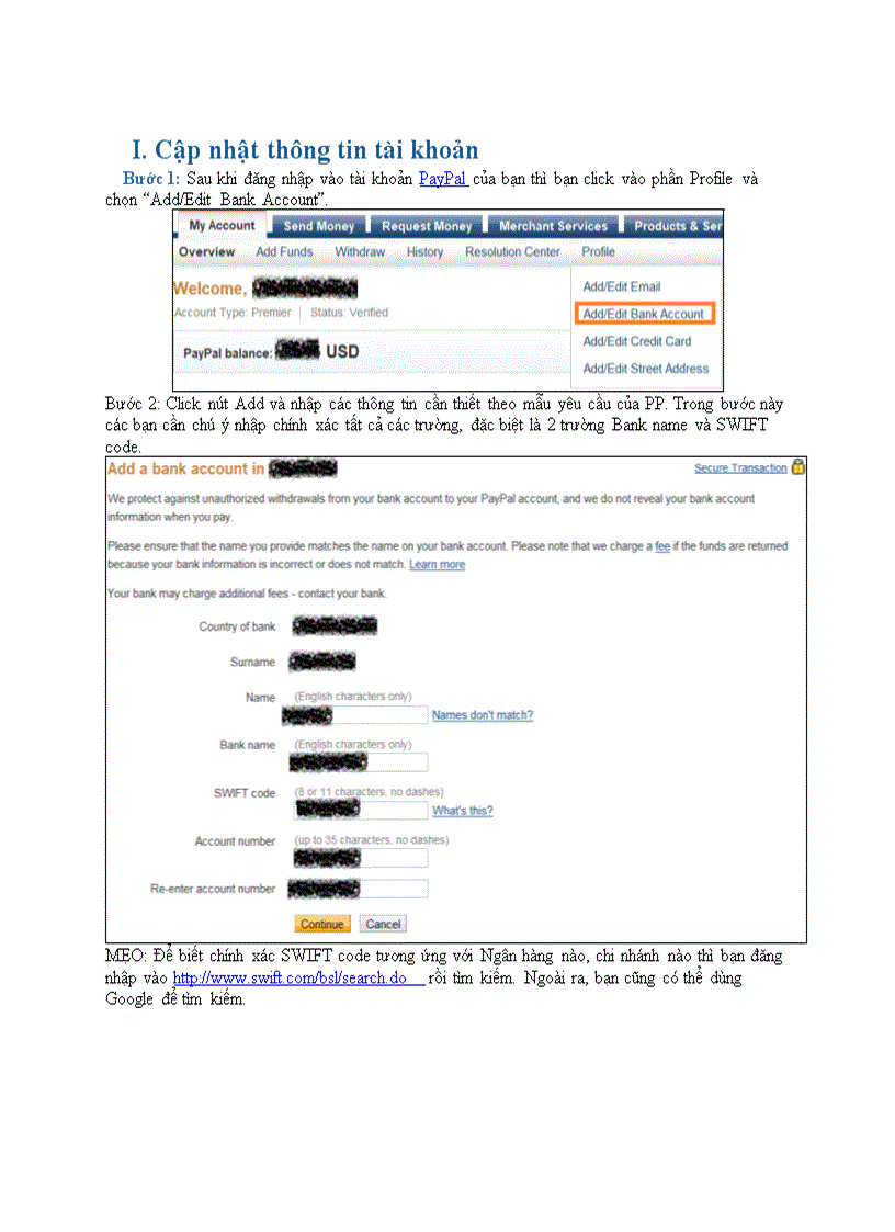 image for page Để có thể kiếm tiền trên mang