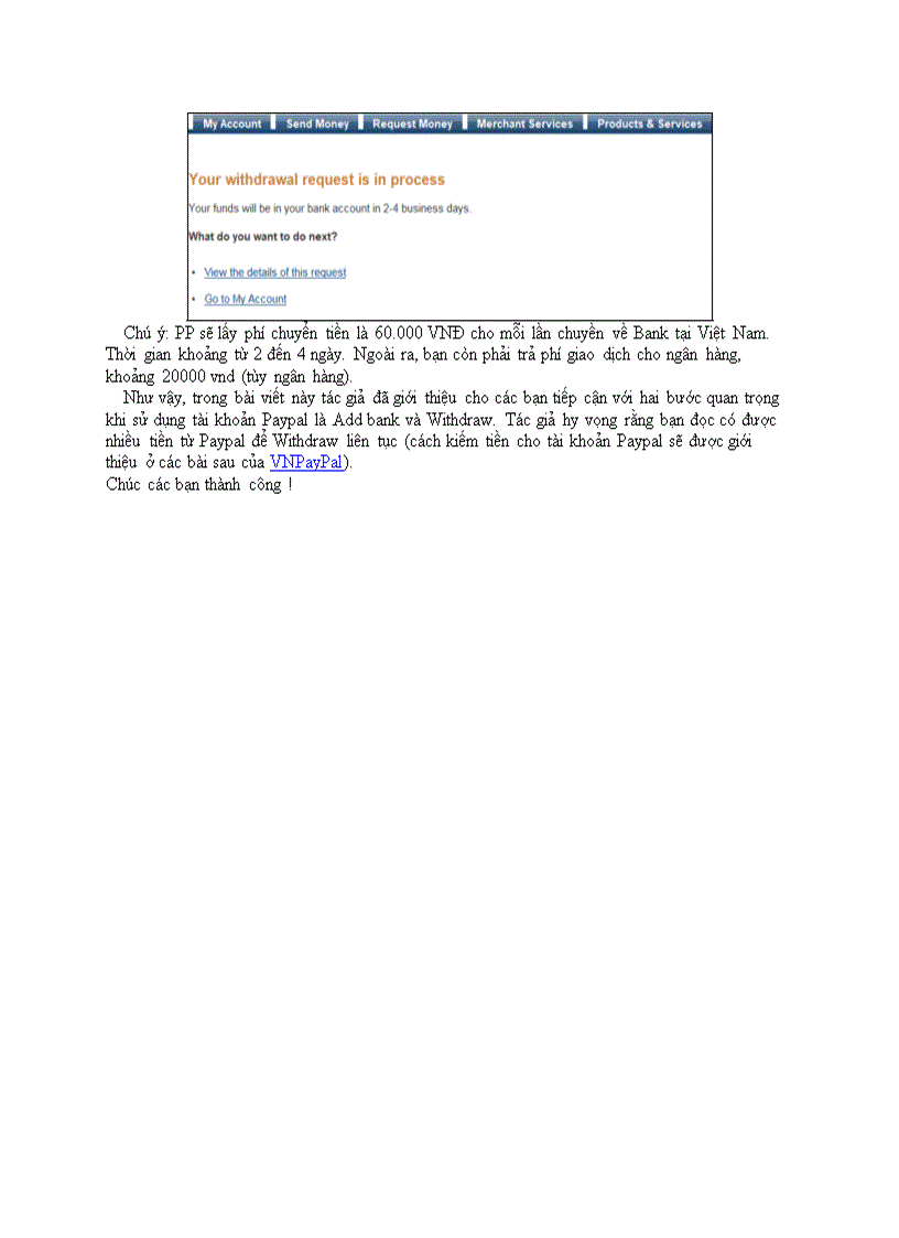 image for page Để có thể kiếm tiền trên mang