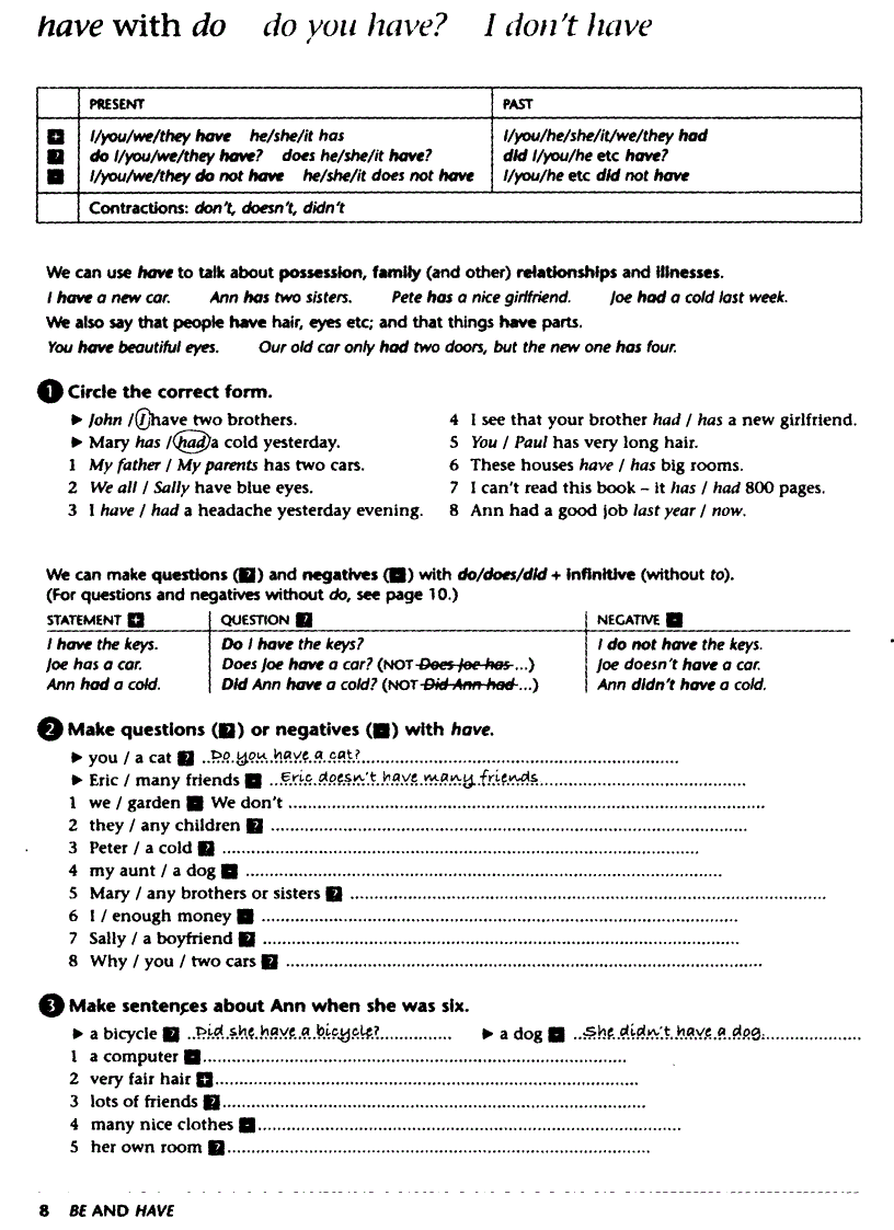 image for page The Good Grammar Book Michael Swan Catherine Walter