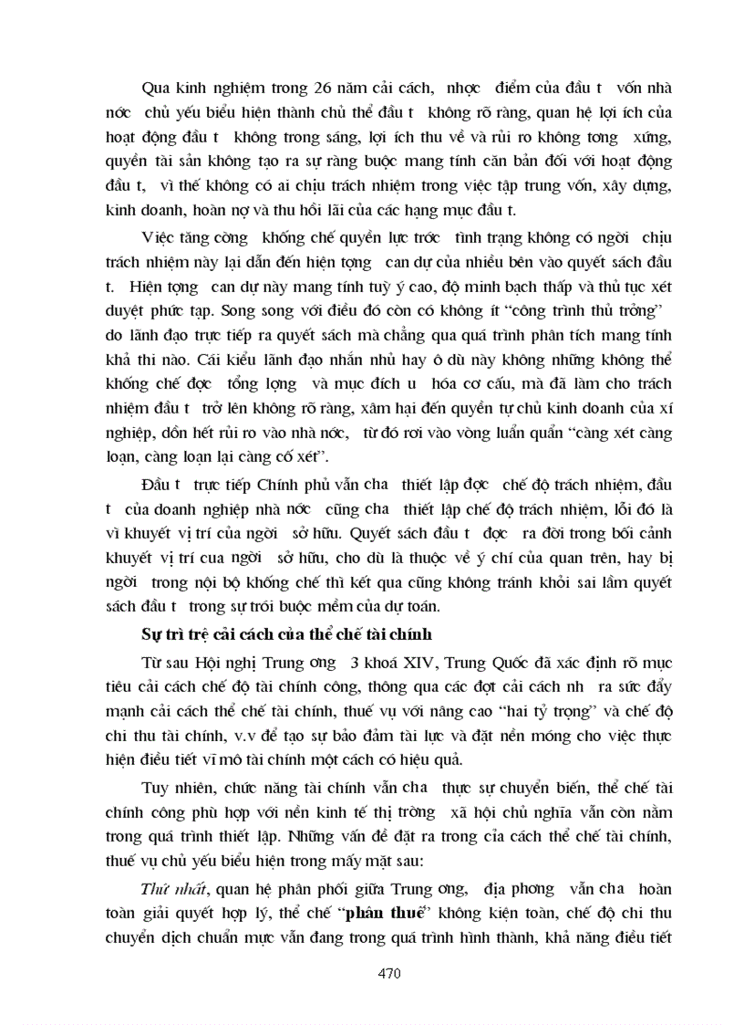 image for page Tiến trình cải cách kinh tế Trung Quốc Những biến đổi to lớn từ 1978 2004