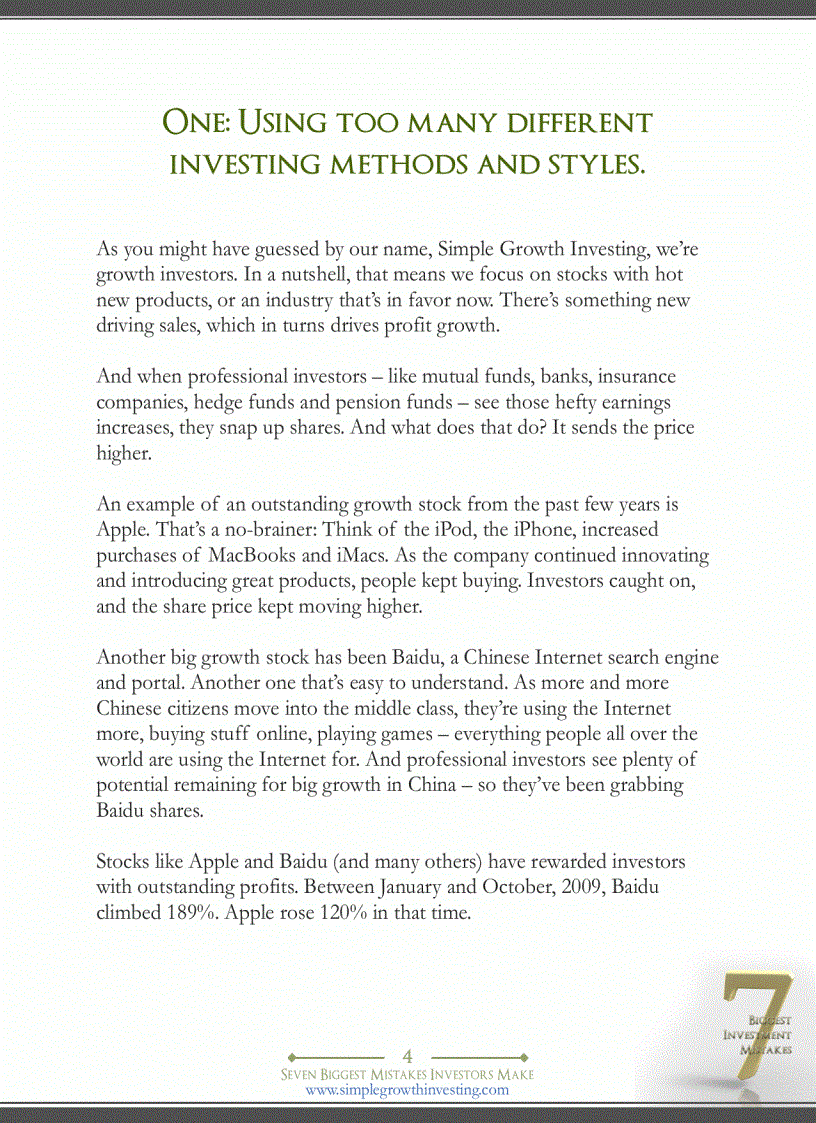 image for page 7 Sai lầm lớn nhất của nhà đầu tư chứng khoáng