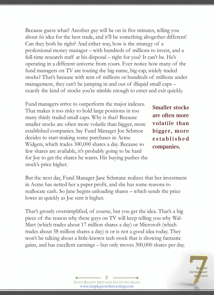 image for page 7 Sai lầm lớn nhất của nhà đầu tư chứng khoáng