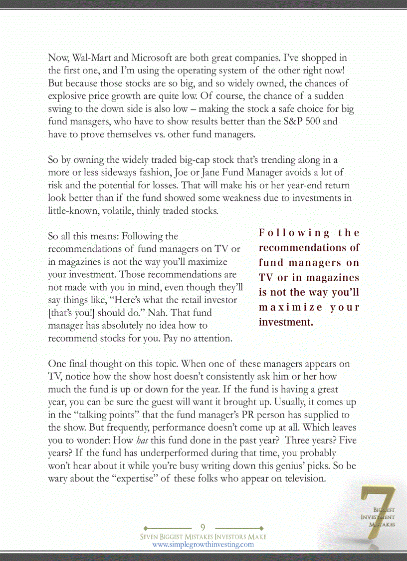 image for page 7 Sai lầm lớn nhất của nhà đầu tư chứng khoáng