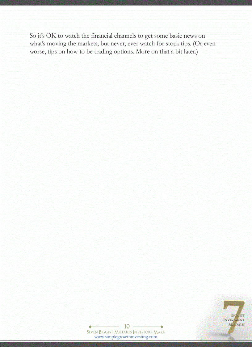 image for page 7 Sai lầm lớn nhất của nhà đầu tư chứng khoáng