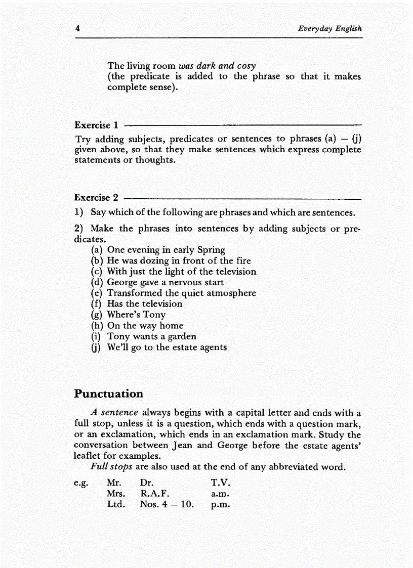 image for page Everyday English