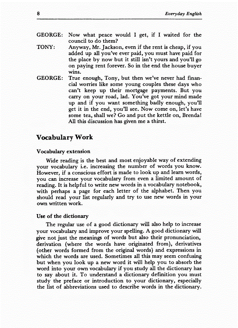 image for page Everyday English