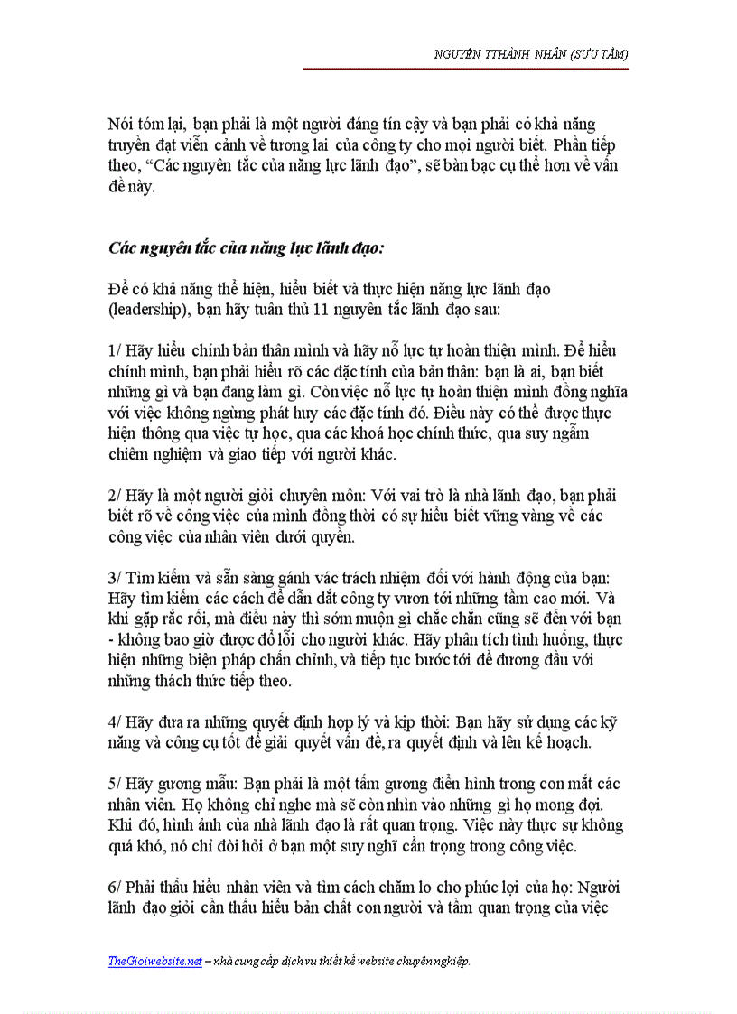 image for page Khoa học và nghệ thuật lãnh đạo công ty 1