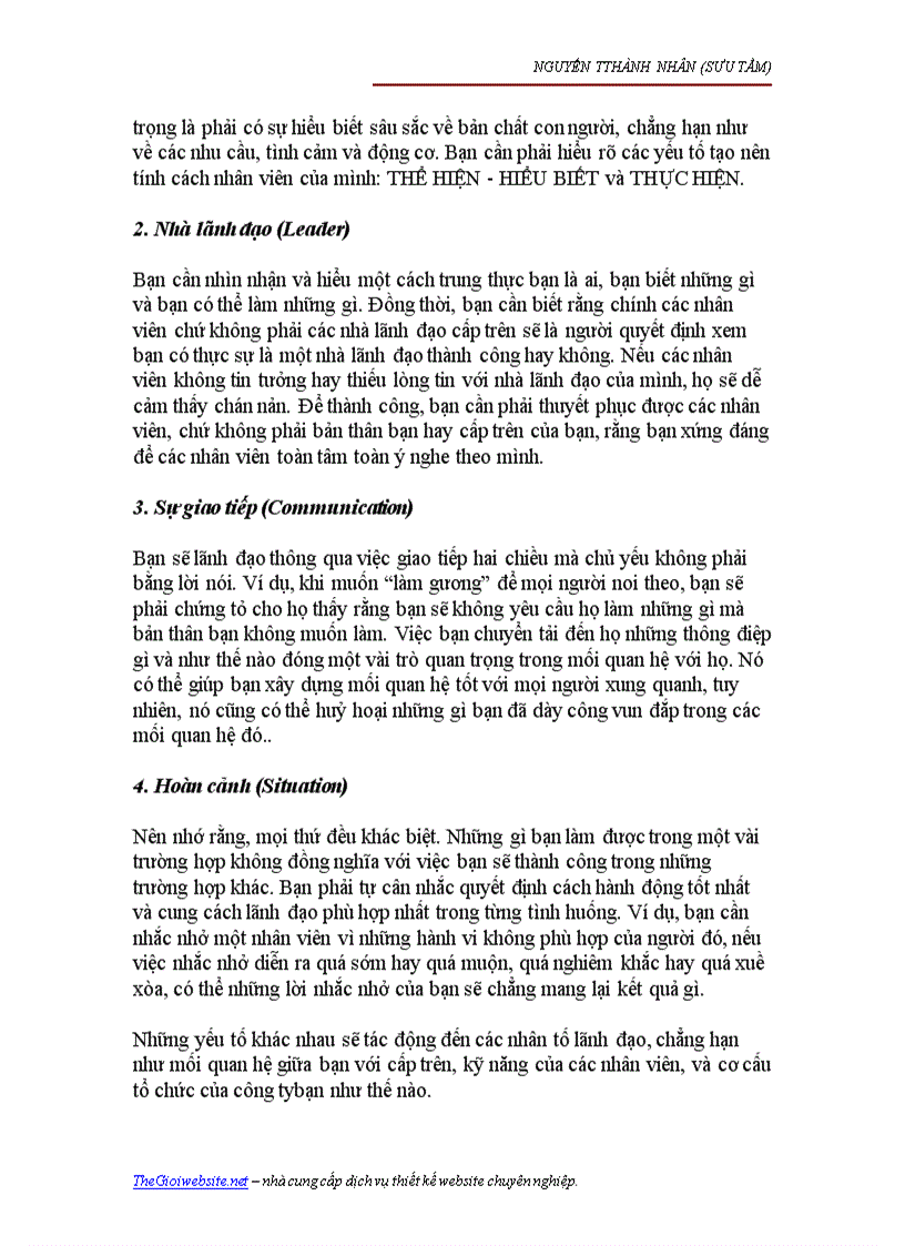 image for page Khoa học và nghệ thuật lãnh đạo công ty 1