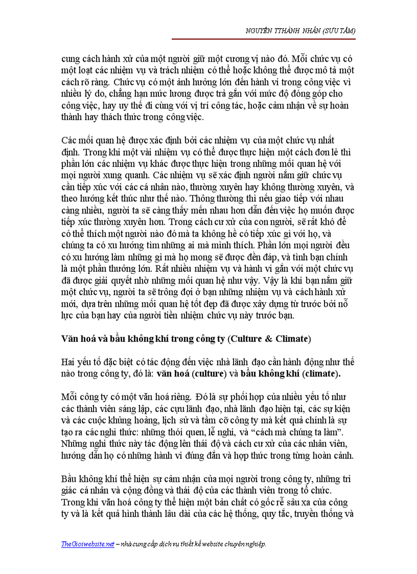 image for page Khoa học và nghệ thuật lãnh đạo công ty 1