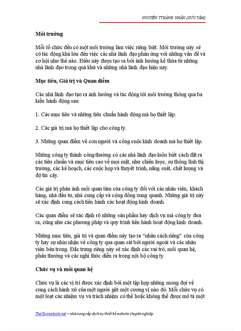 image for page Khoa học và nghệ thuật lãnh đạo công ty 1