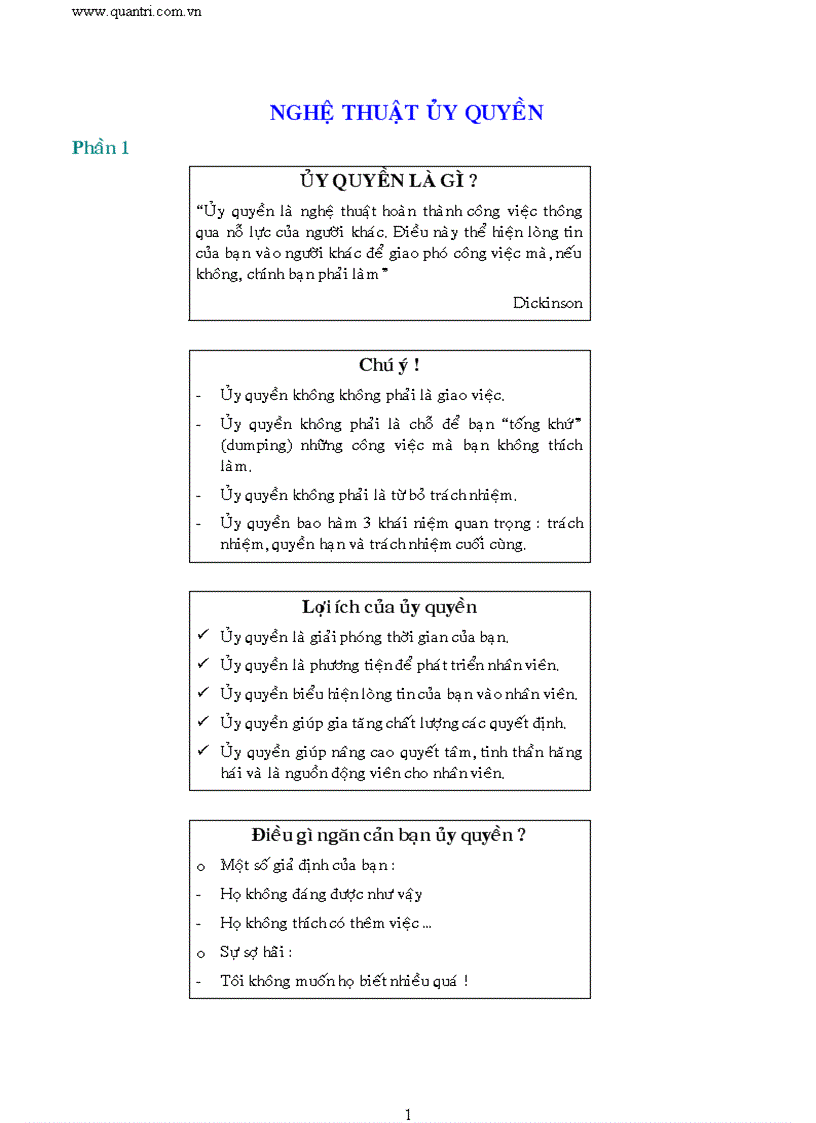 image for page Nghệ thuật ủy quyền