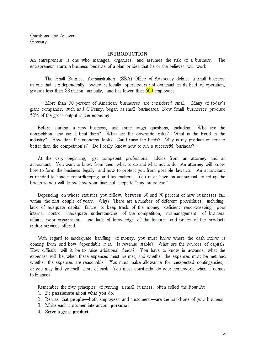 image for page Tổ chức và điều hành doanh nghiệp nhò tiếng Anh