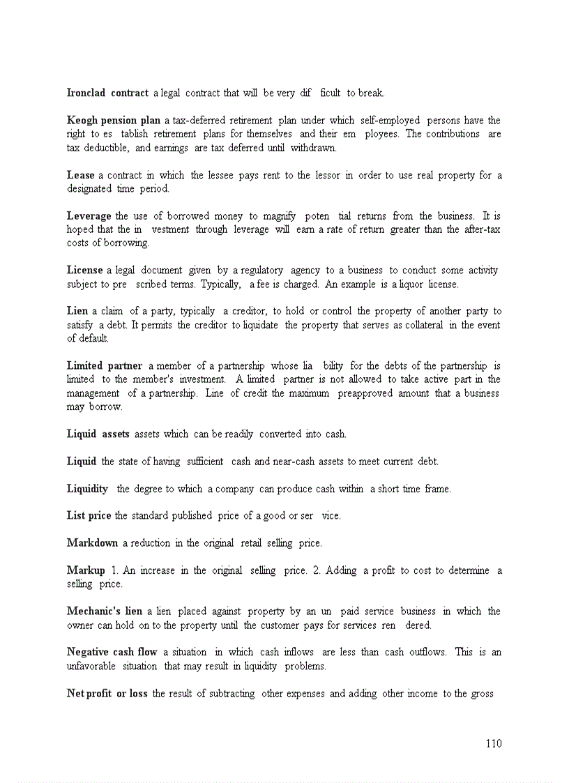 image for page Tổ chức và điều hành doanh nghiệp nhò tiếng Anh