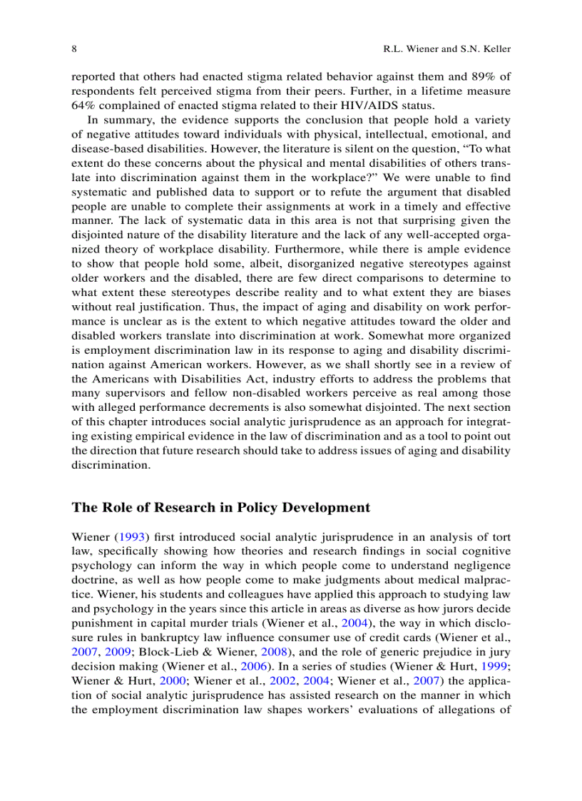 image for page E book tiếng Anh Disability and Aging Discrimination Perspectives in Law and Psychology Sự phân biệt đối xử về khuyết tật và tuổi già Các quan điểm luật học và Tâm lý học
