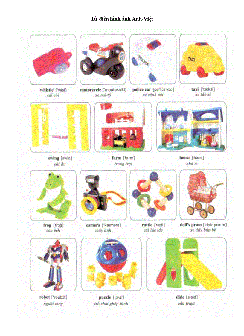 image for page Từ điển hình ảnh anh việt