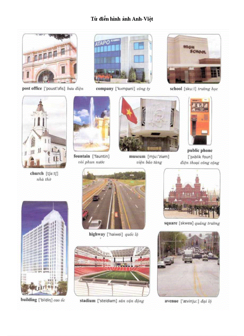 image for page Từ điển hình ảnh anh việt