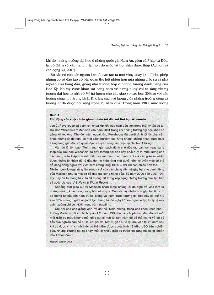 image for page Những thách thức trong việc xây dựng đại học đẳng cấp quốc tế