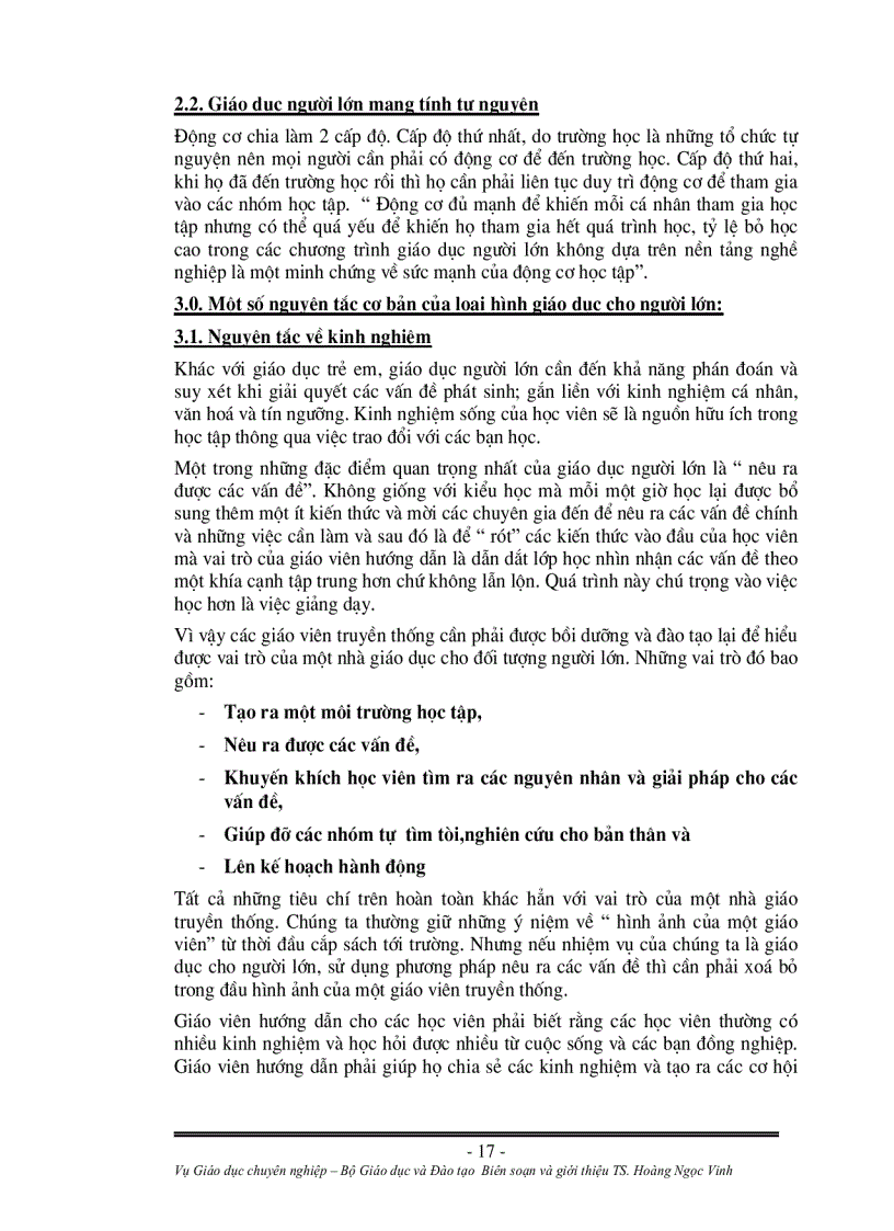 image for page Khóa học 14 ngày về phương pháp giảng dạy