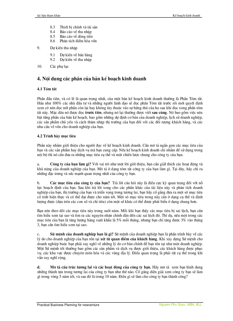 image for page Lập kế hoạch kinh doanh