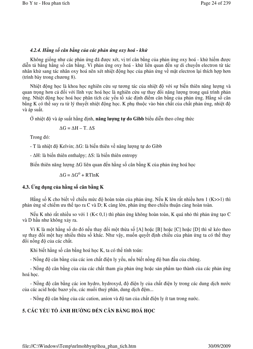 image for page Hoá phân tích tập 1