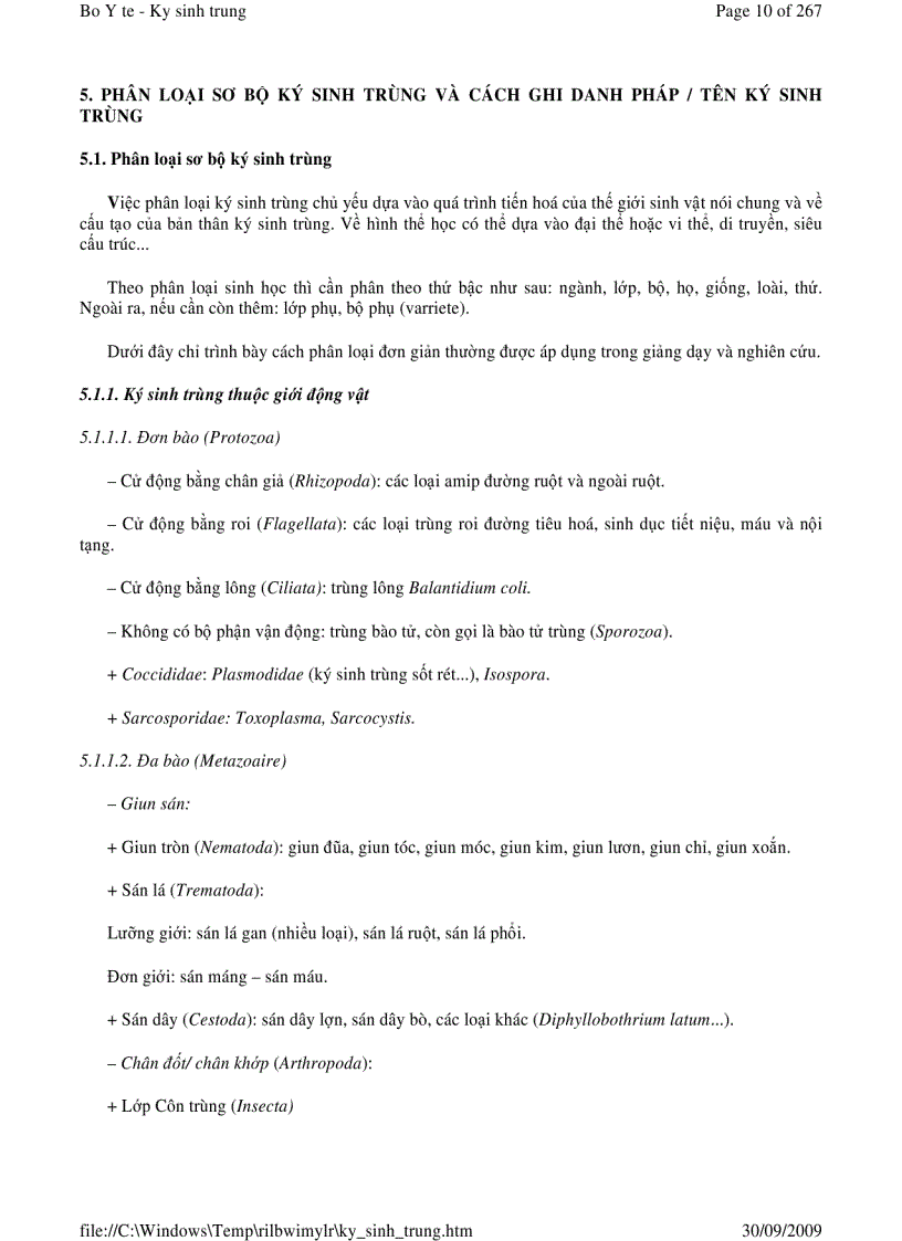 image for page Ký sinh trùng