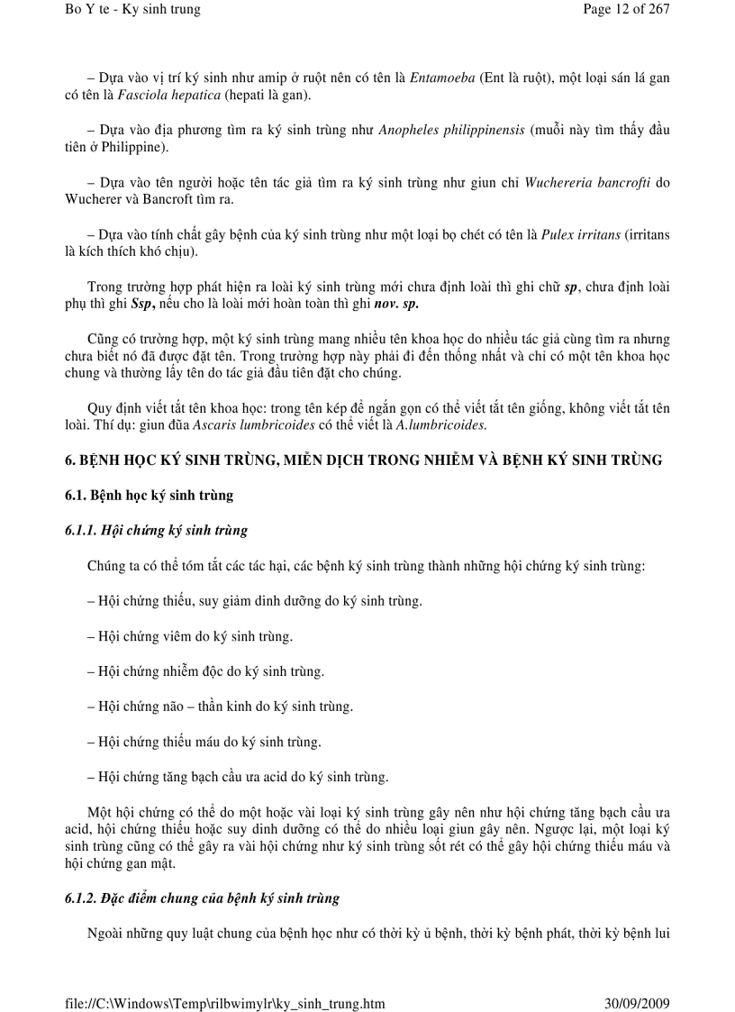 image for page Ký sinh trùng