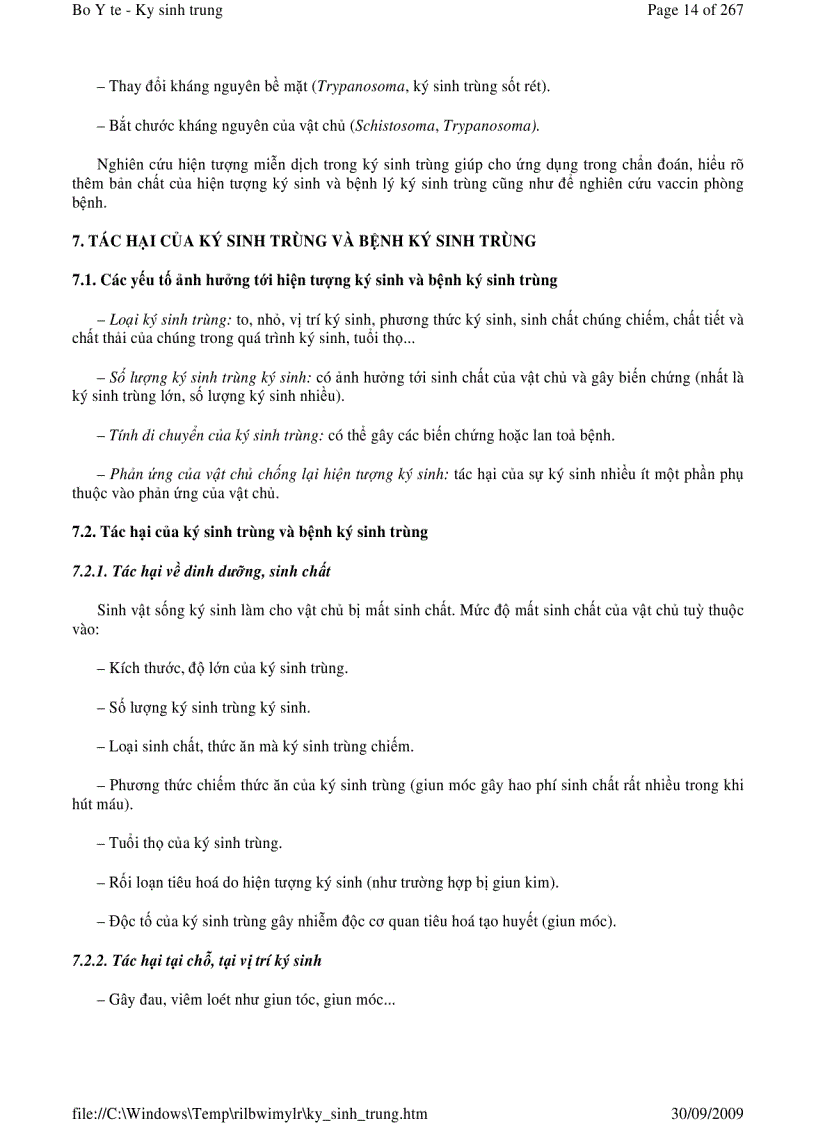 image for page Ký sinh trùng