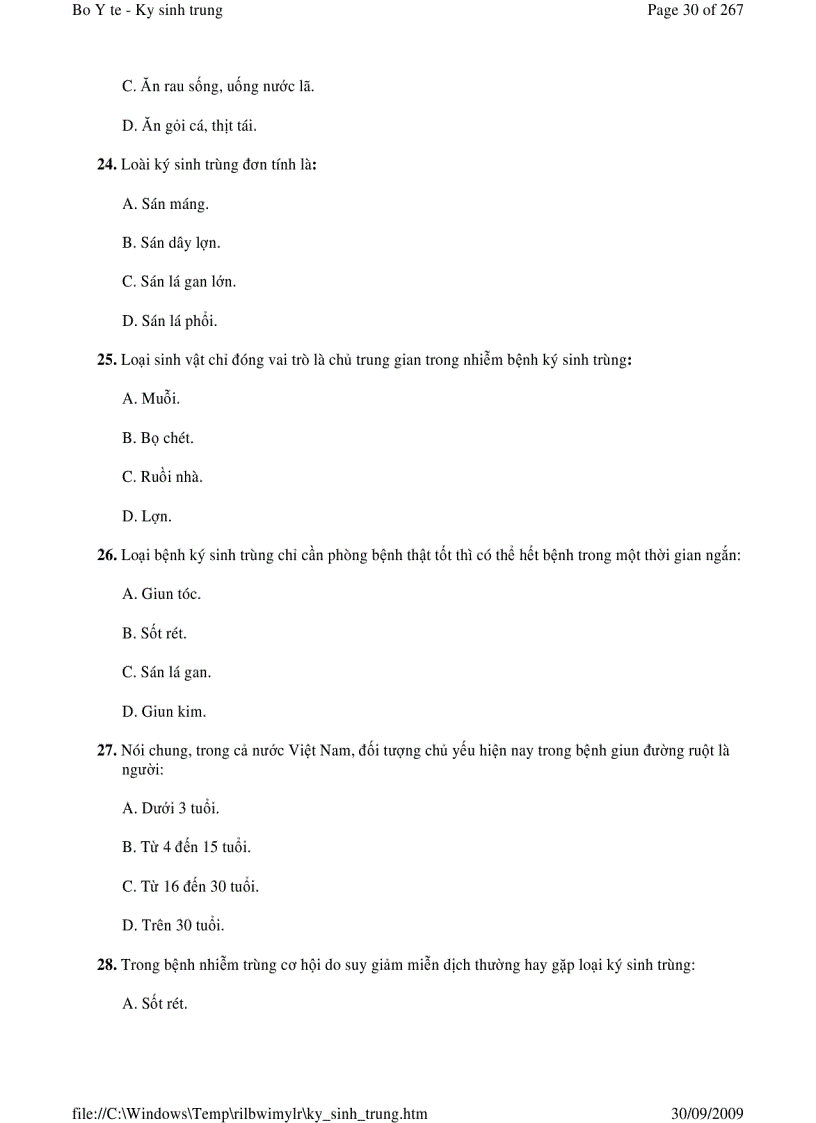 image for page Ký sinh trùng