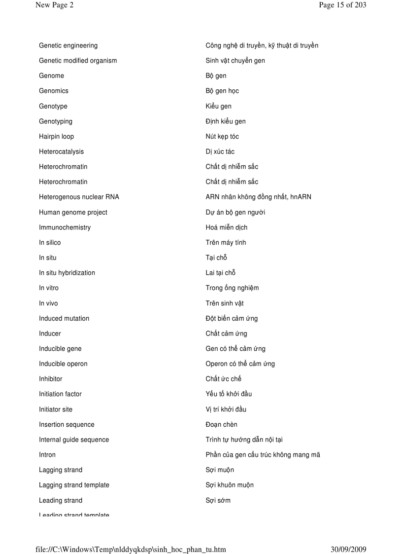 image for page Sinh Học Phân Tử