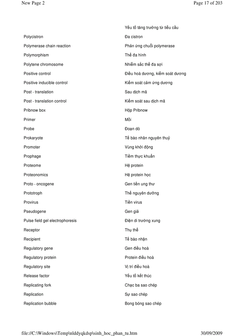 image for page Sinh Học Phân Tử