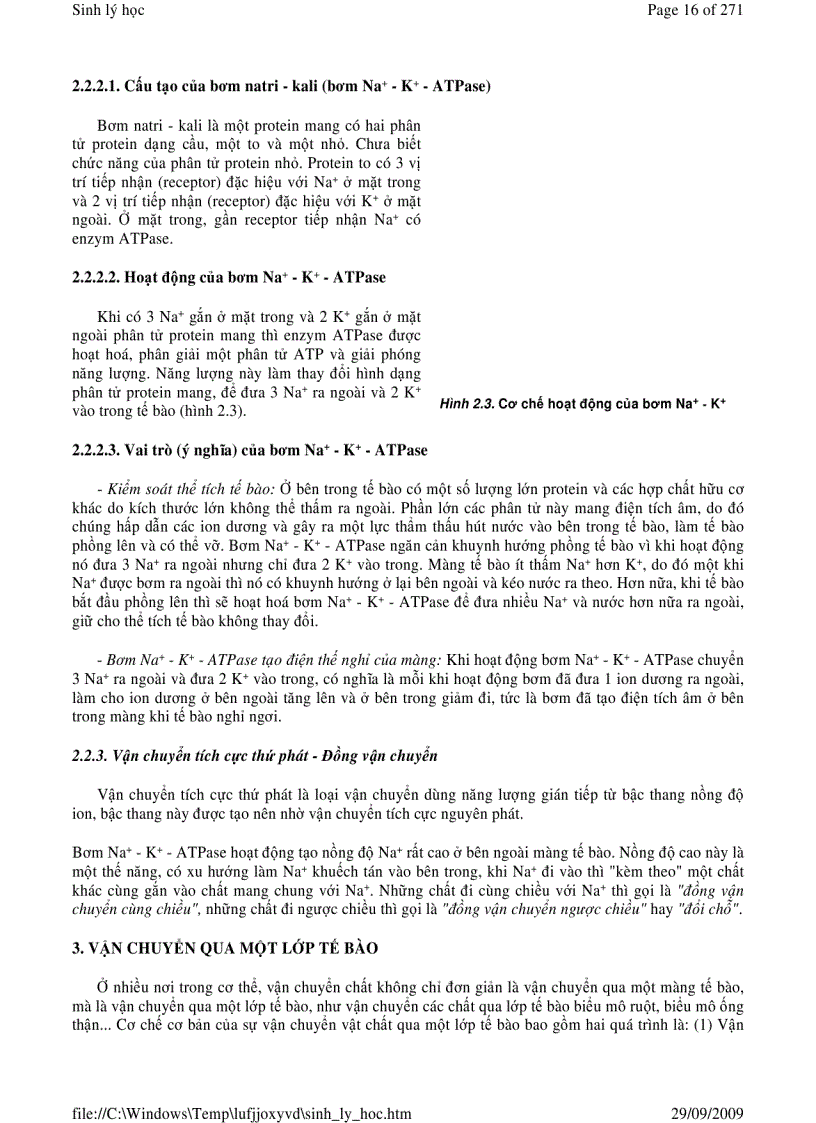 image for page Sinh Lý Học