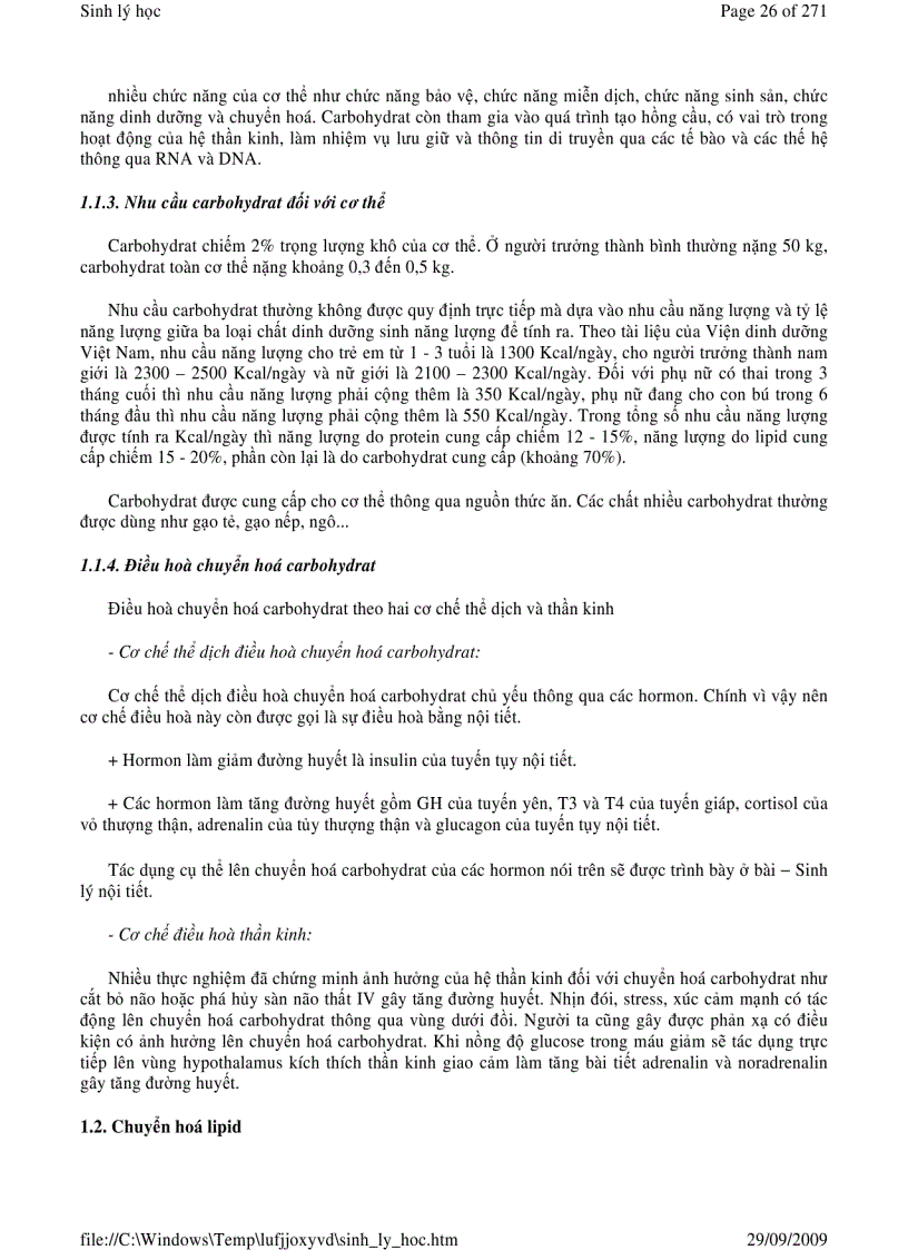 image for page Sinh Lý Học