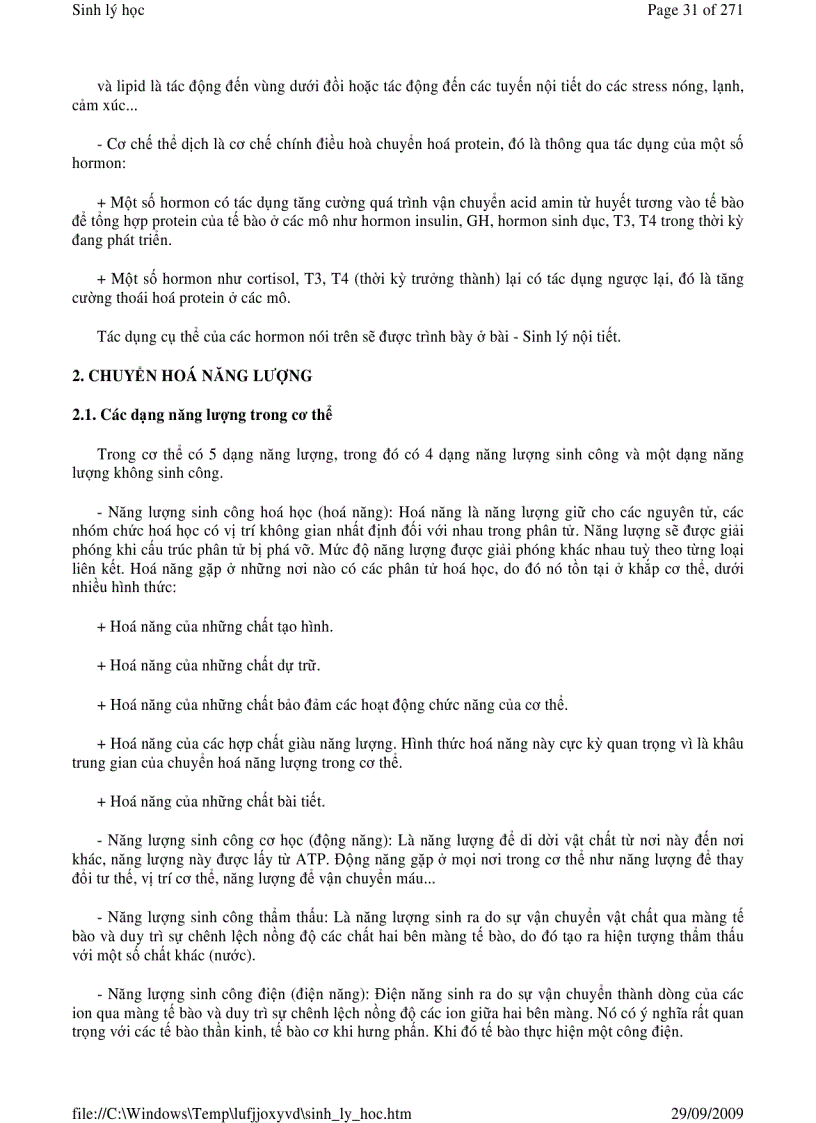 image for page Sinh Lý Học