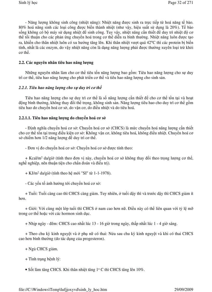 image for page Sinh Lý Học