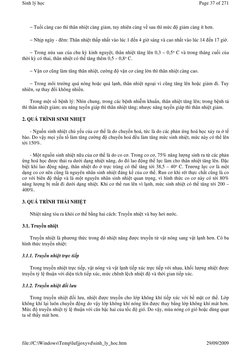 image for page Sinh Lý Học