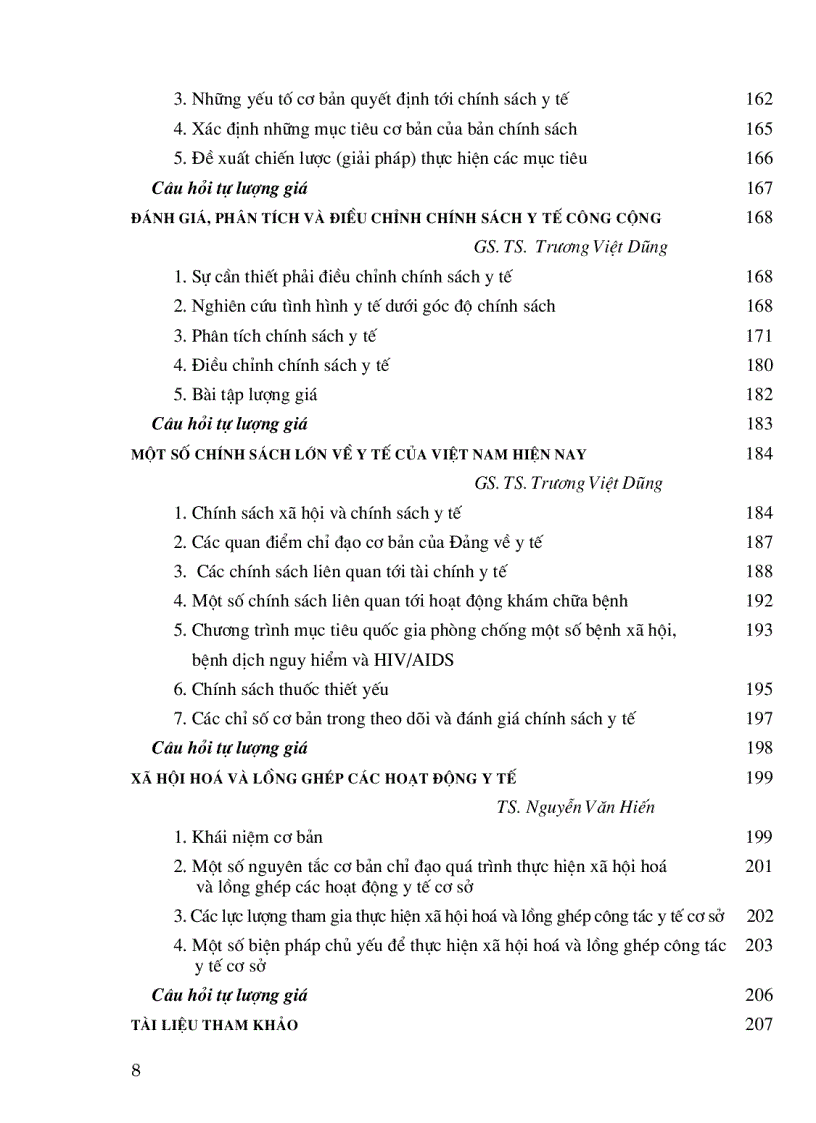 image for page Tổ chức quản lý và chính sách y tế